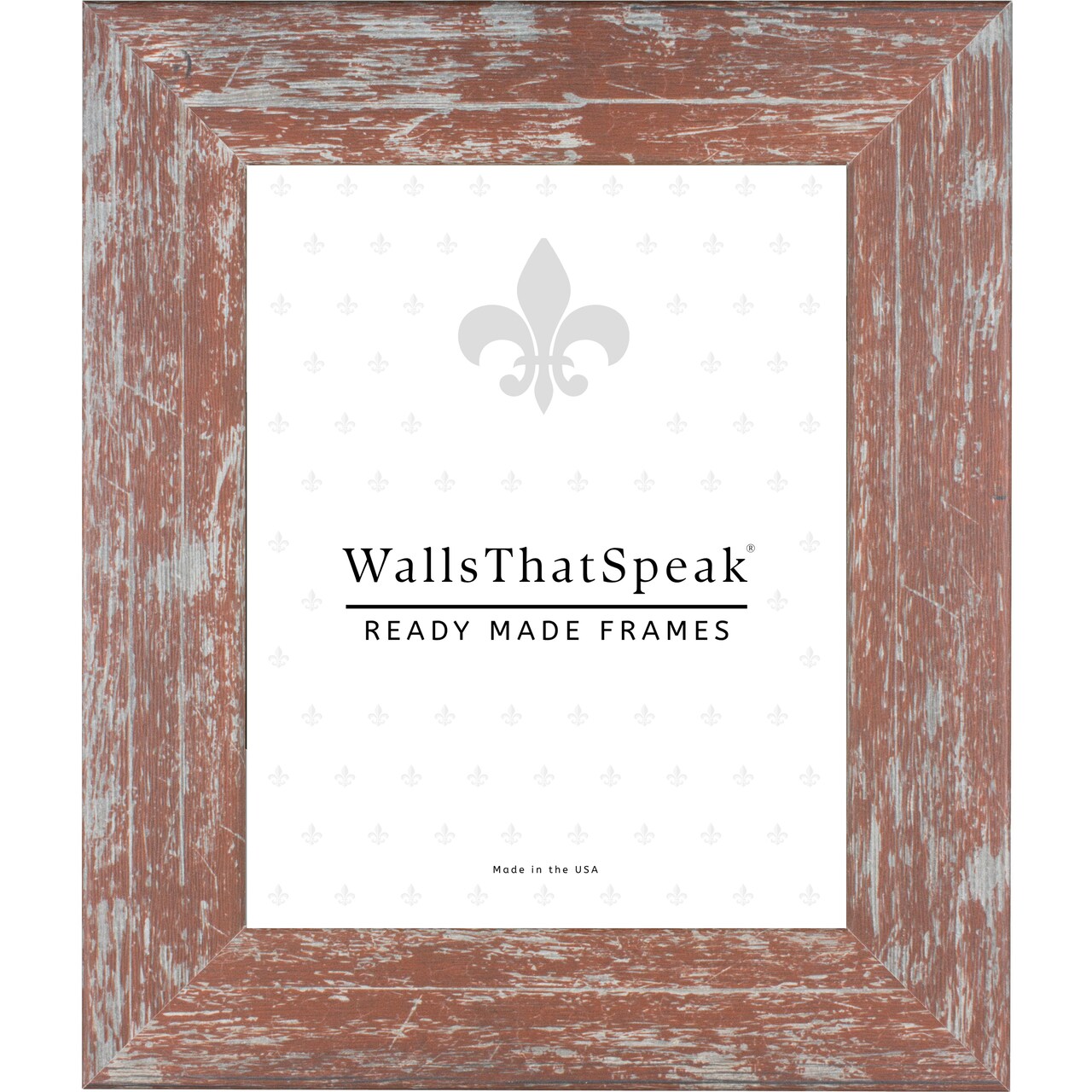 4x5 Picture Frame, American Barn Wide 2 Inch MDF Moulding, Wall Display Frame for Art, Posters, or Photos by wallsthatspeak